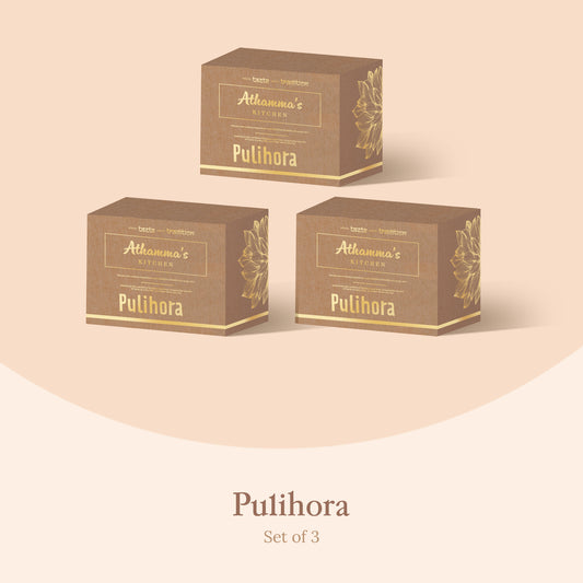 Pulihora set of 3
